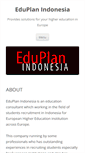 Mobile Screenshot of eduplanindonesia.com
